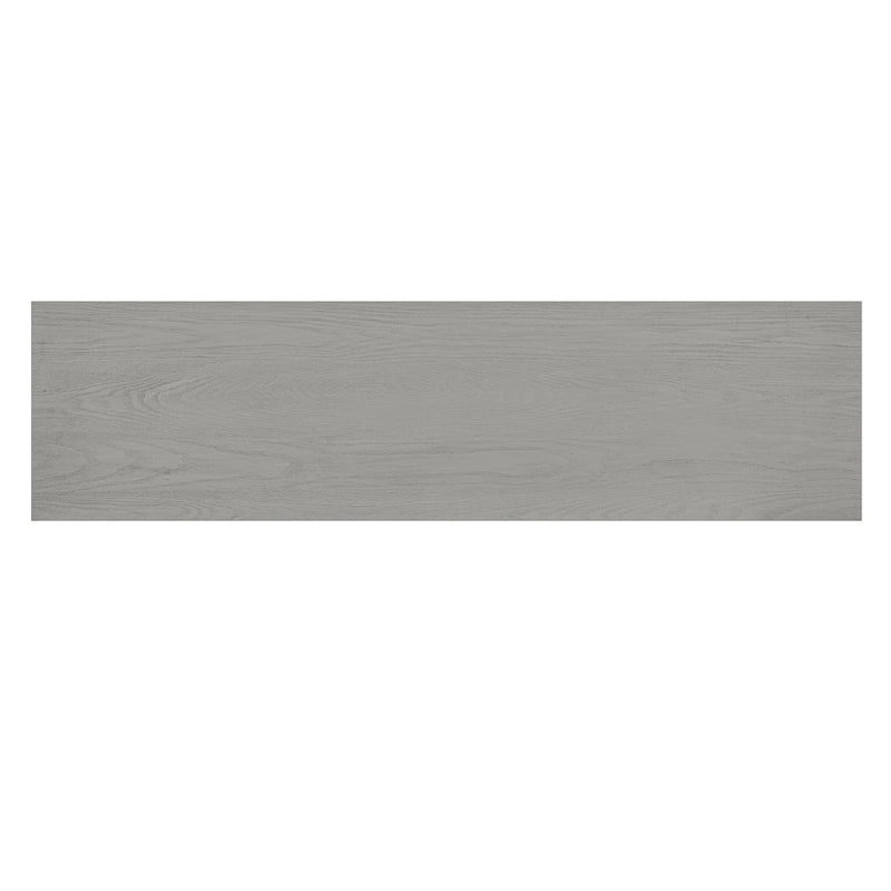Consolle in stile camino con ripiano in impiallacciatura di legno, 59L x 15P x 32A