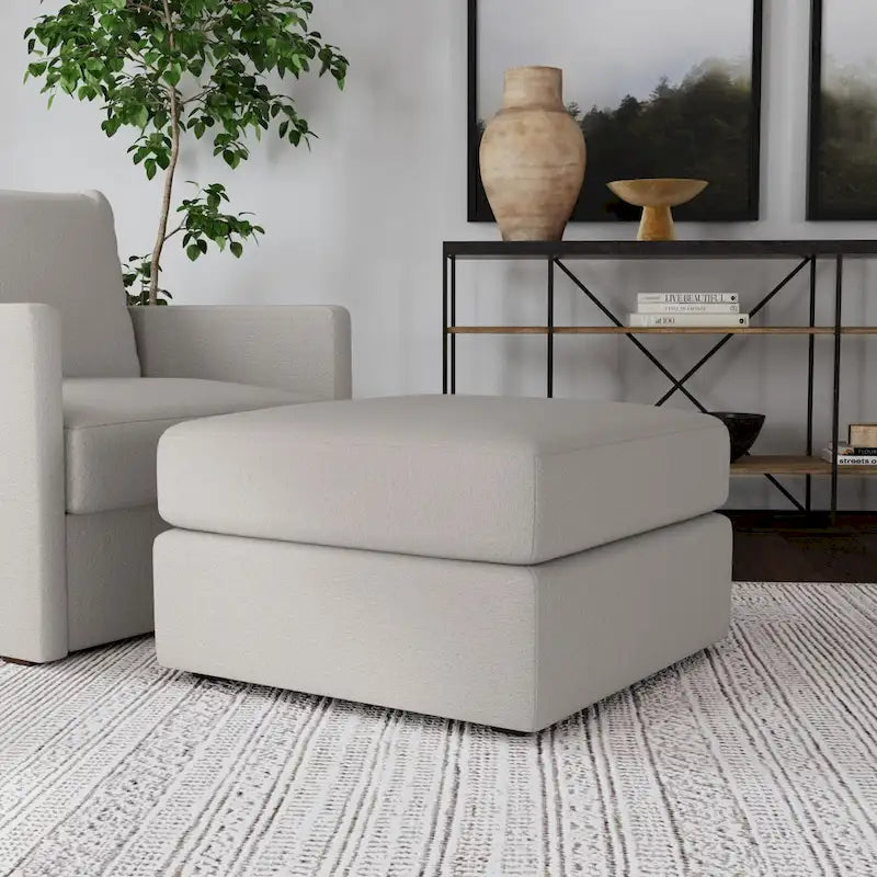 Poggiapiedi modulare in tessuto antimacchia ad alte prestazioni, 19A x 30,5L x 30,5P
