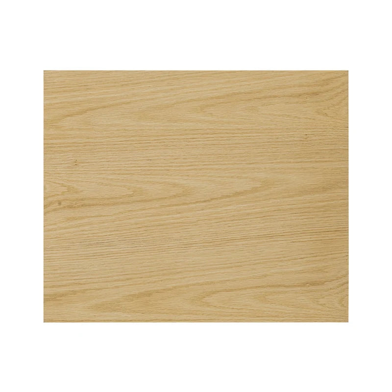 Comodino Moderno Mid-Century con 2 Cassetti e Bordo Smussato, 17,5 L x 15 P x 23,5 A
