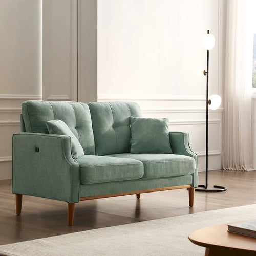 2 Seater Loveseat,USB Charge