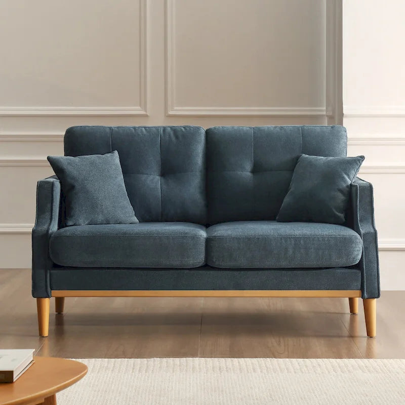 Divanetto a 2 posti con porta di ricarica USB e tessuto impermeabile